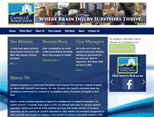 Tablet Screenshot of cassellandassociates.com
